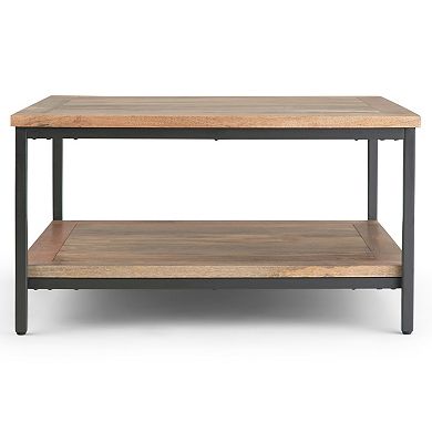 Simpli Home Skyler Square Coffee Table