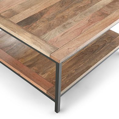 Simpli Home Skyler Square Coffee Table