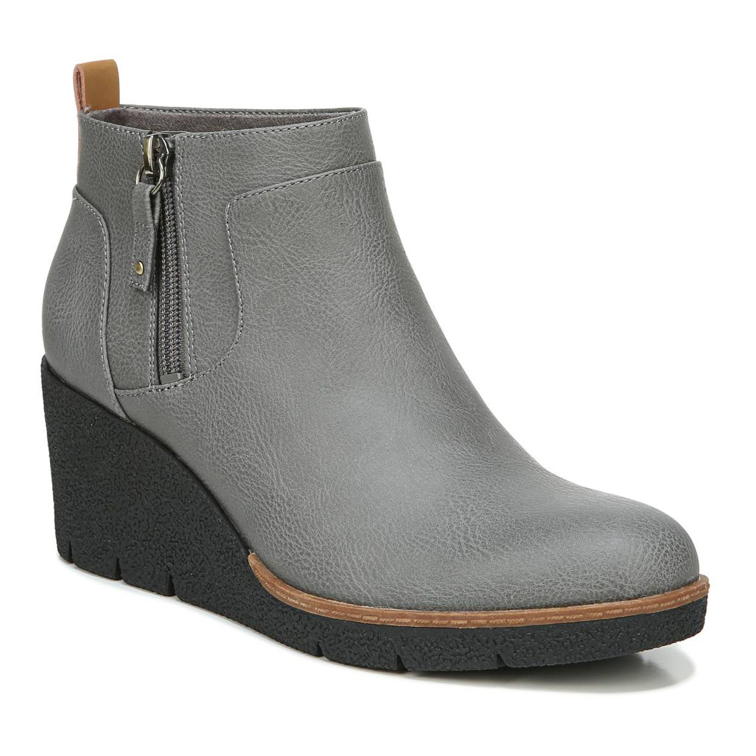 dr scholl's harlow wedge bootie