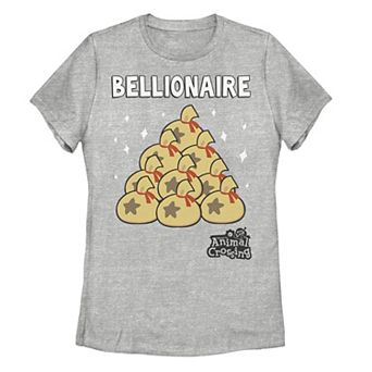 Juniors' Nintendo Animal Crossing Bellionaire Tee