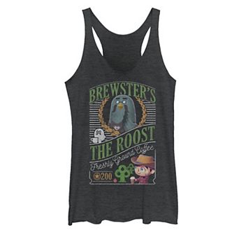 Juniors Nintendo Animal Crossing Brewster's The Roost Tank Top