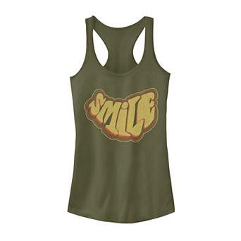 Juniors' Smile Retro Tank Top