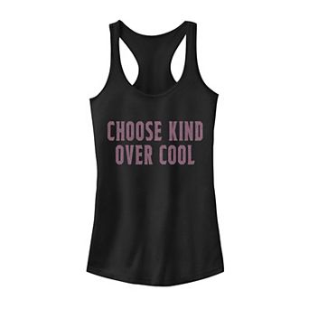 Juniors' Kind Over Cool Stack Tank Top