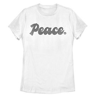 Juniors' Peace Retro Tee