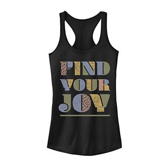 Juniors' "Find Your Joy" Tank Top