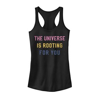 Juniors' The Universe Graphic Tank Top