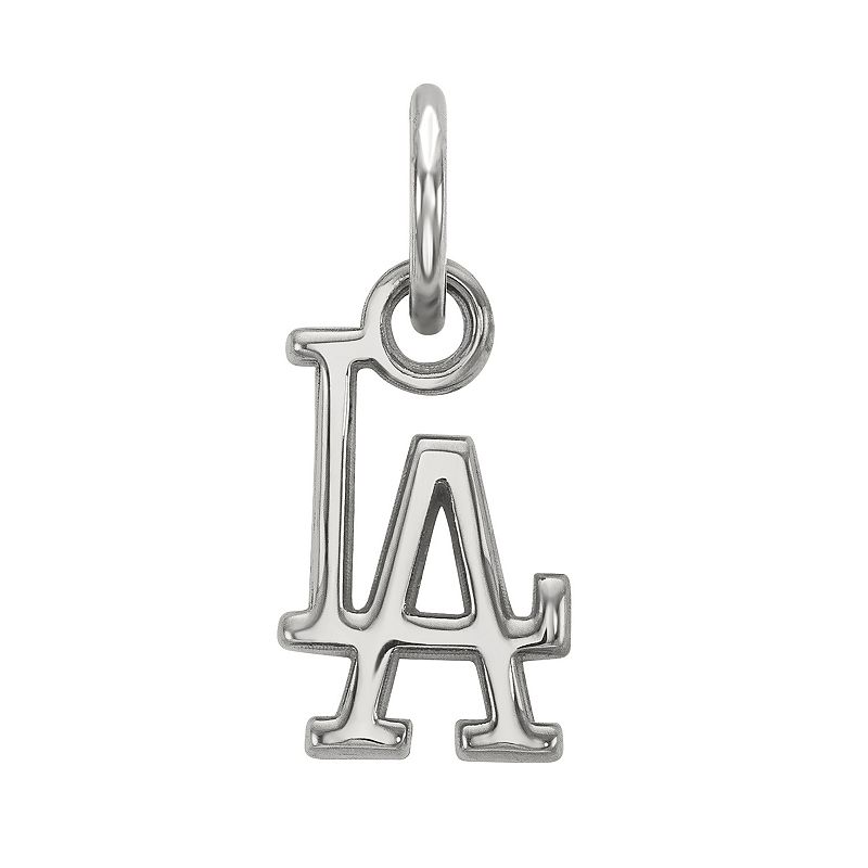 LogoArt 10k Gold Los Angeles Dodgers Extra-Small Pendant, Womens, Multicol