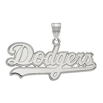 LogoArt 14k Yellow Gold Los Angeles Dodgers Large Pendant