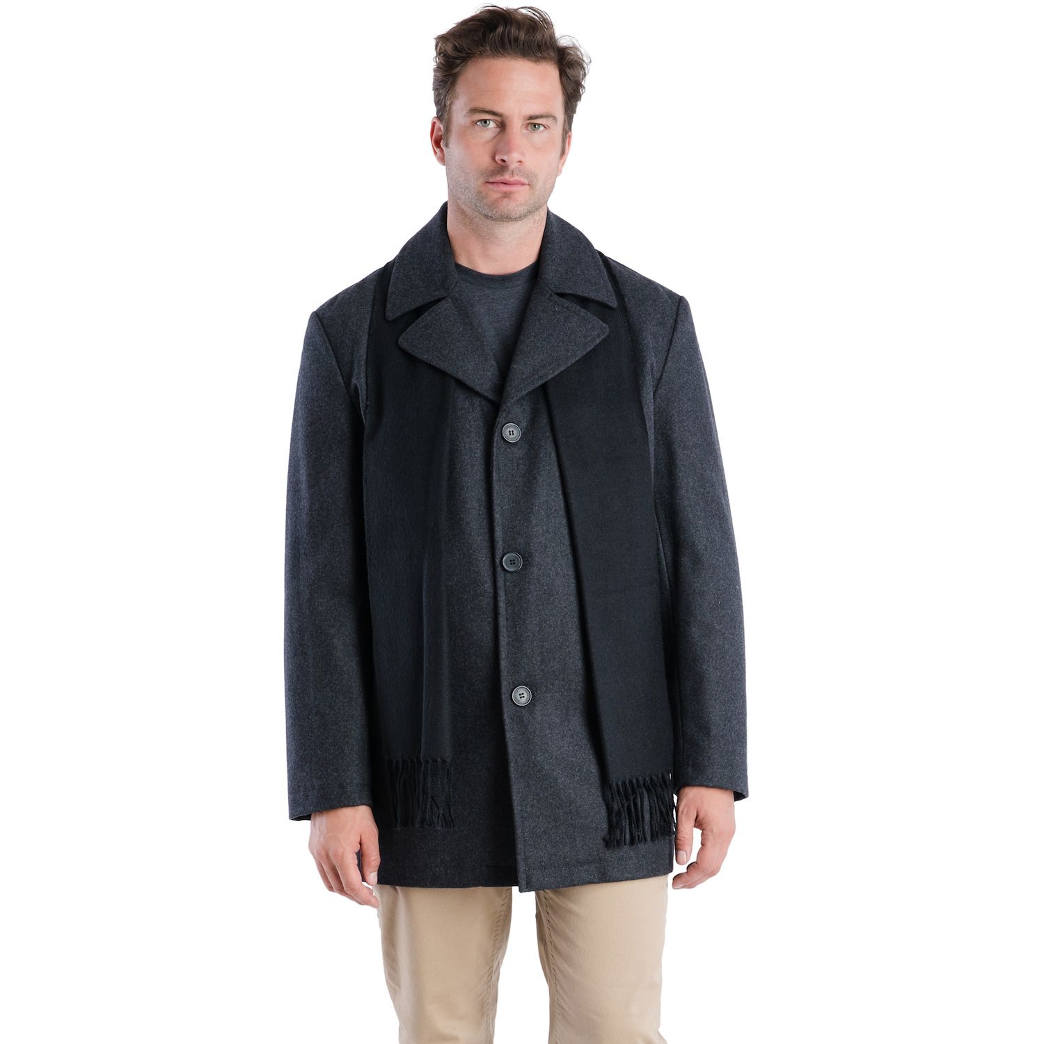 kohls mens peacoats