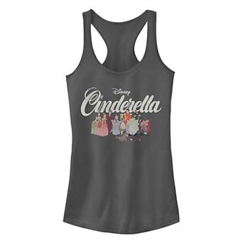 Disney's Cinderella Juniors' Group Shot Graphic Tank Top