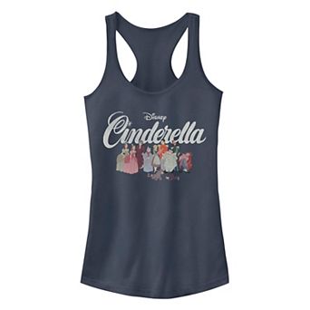 Disney's Cinderella Juniors' Group Shot Graphic Tank Top
