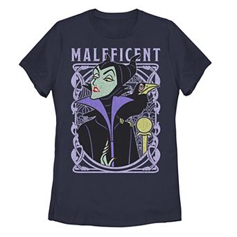 Disney's Sleeping Beauty Juniors' Maleficent Retro Graphic Tee