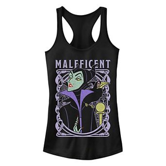 Disney's Sleeping Beauty Juniors' Maleficent Retro Graphic Tank Top