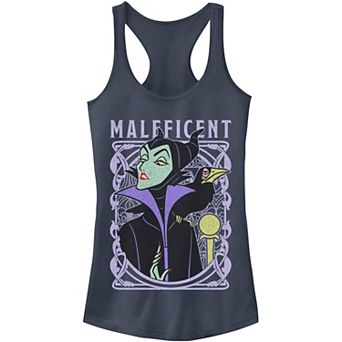 Disney's Sleeping Beauty Juniors' Maleficent Retro Graphic Tank Top
