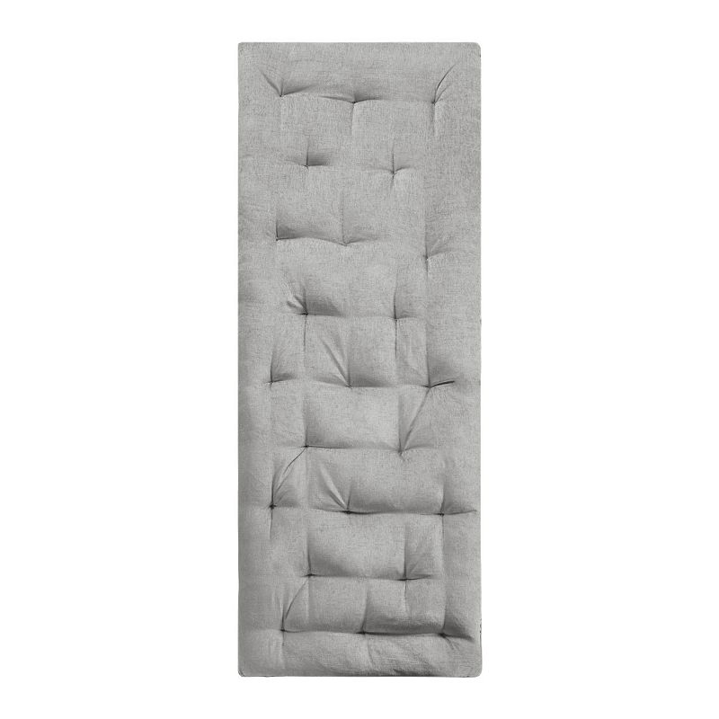 Intelligent Design Arwen Lounge Floor Pillow Cushion, Grey, FLR CUSHIN