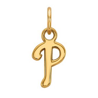 LogoArt 14k Gold Philadelphia Phillies Extra-Small Pendant