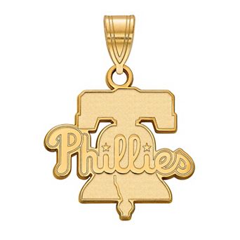 LogoArt 10k Gold Philadelphia Phillies Medium Pendant