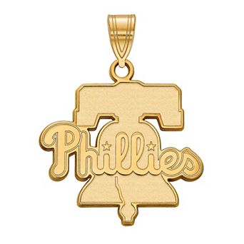 LogoArt 10k Gold Philadelphia Phillies Large Pendant