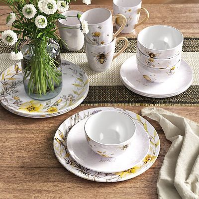 Certified International Bee Sweet Dinnerware Set