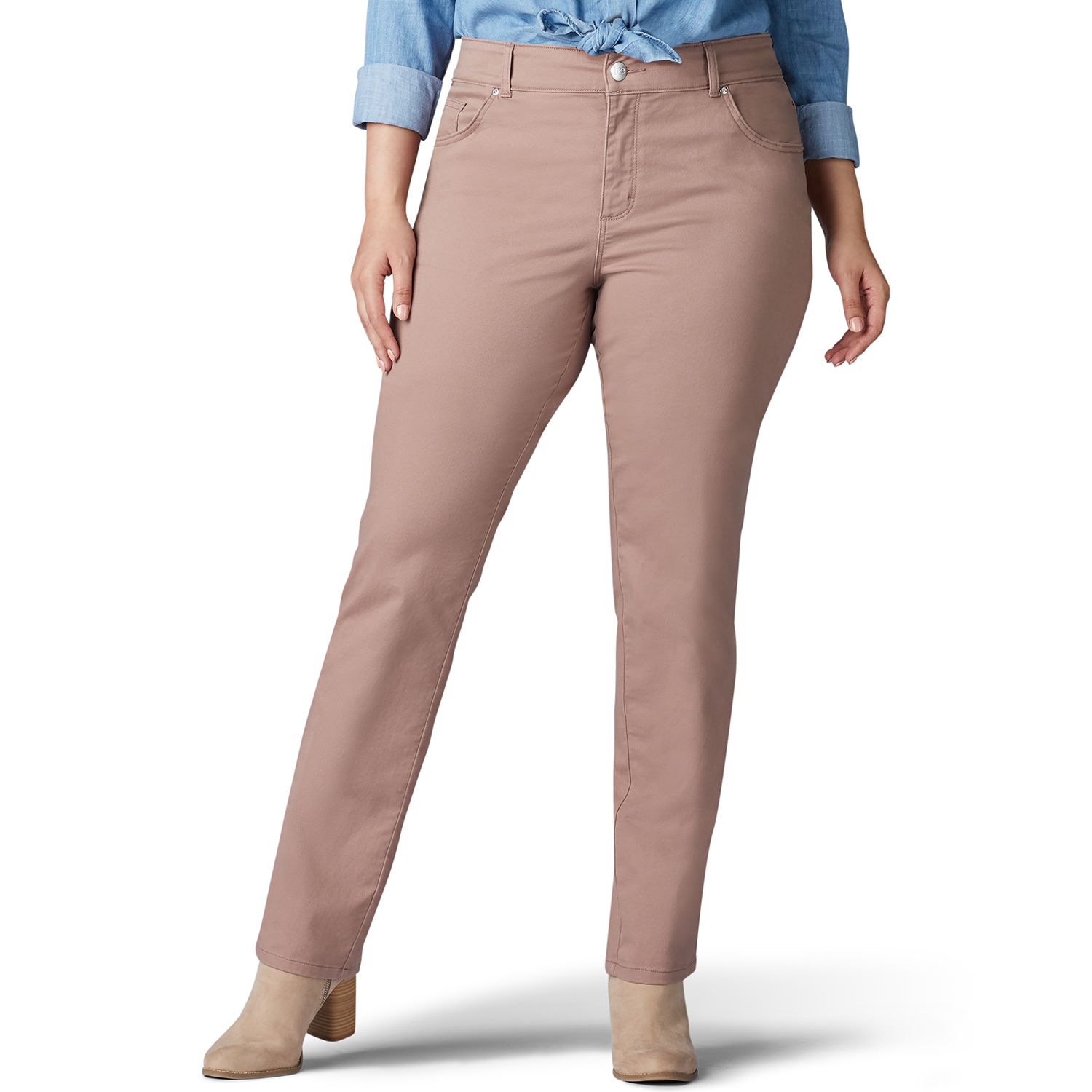 kohls lee pants womens