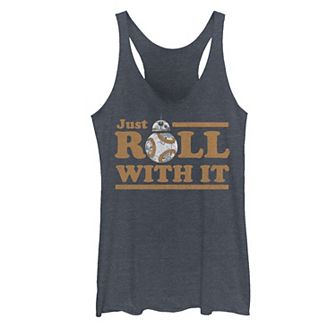 Juniors' Star Wars: The Last Jedi Just Roll BB-8 Tank Top