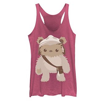 Juniors' Star Wars Lumat Ewok Cute Cartoon Warrior Tank Top