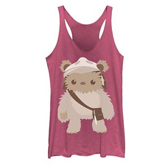 Juniors' Star Wars Lumat Ewok Cute Cartoon Warrior Tank Top
