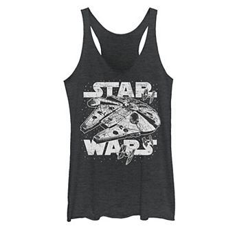 Juniors' Star Wars Millennium Falcon Hyperdrive Tank Top
