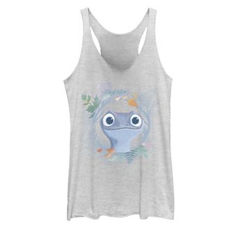 Juniors' Disney's Frozen 2 Bruni The Salamander Watercolor Portrait Tank Top