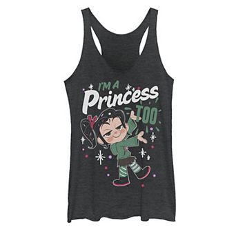 Disney's Wreck It Ralph 2 Princess Logo Juniors' Tank Top