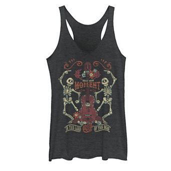 Juniors' Disney / Pixar's Coco "Seize Your Moment" Skeletons Tank Top