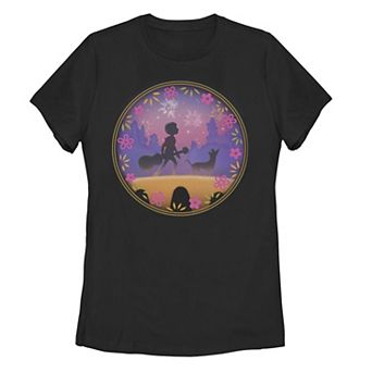 Juniors' Disney / Pixar's Coco Miguel Dante Bridge Fireworks Tee