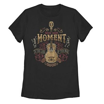 Juniors' Disney / Pixar's Coco Seize Your Moment Guitar Tee