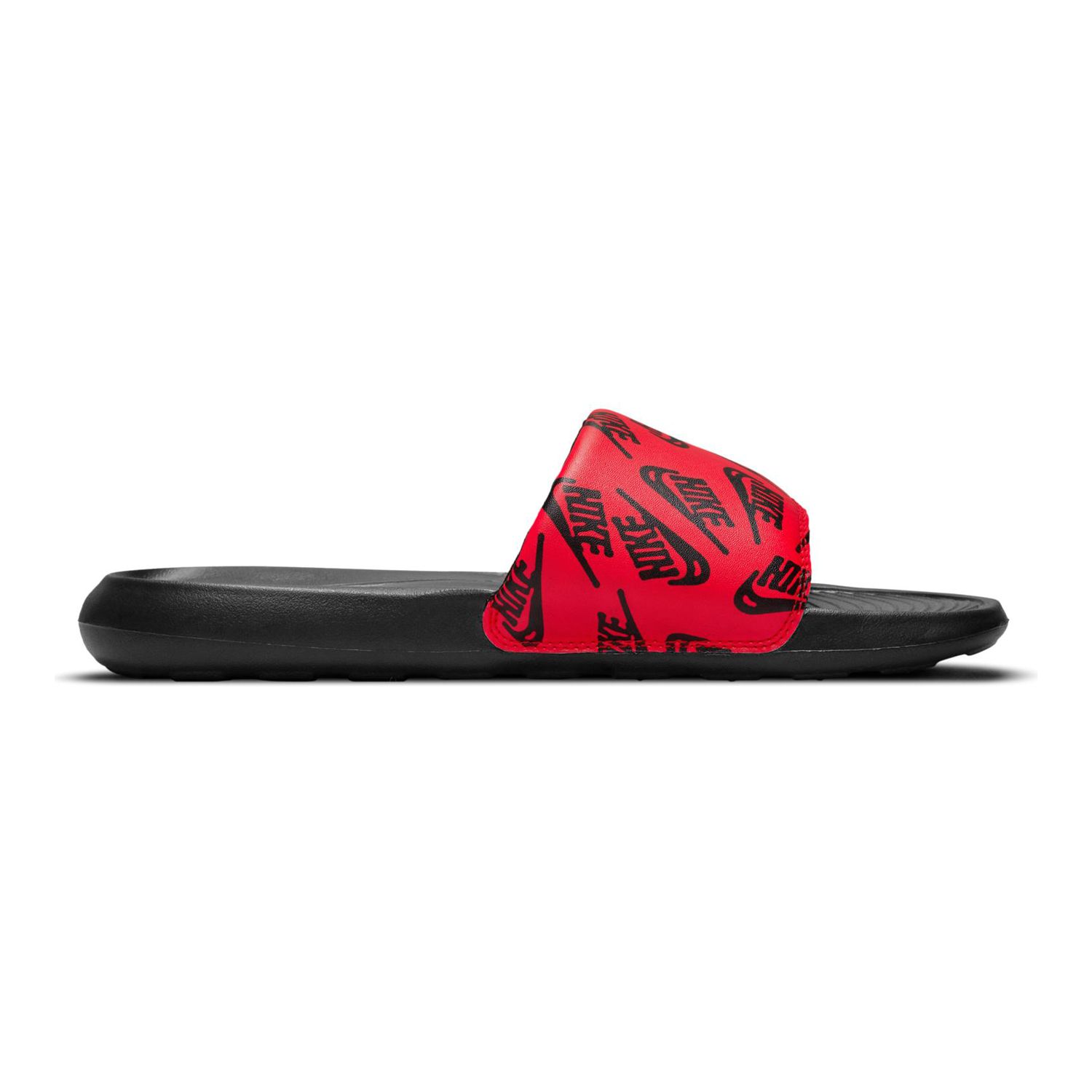 nike mens slides red