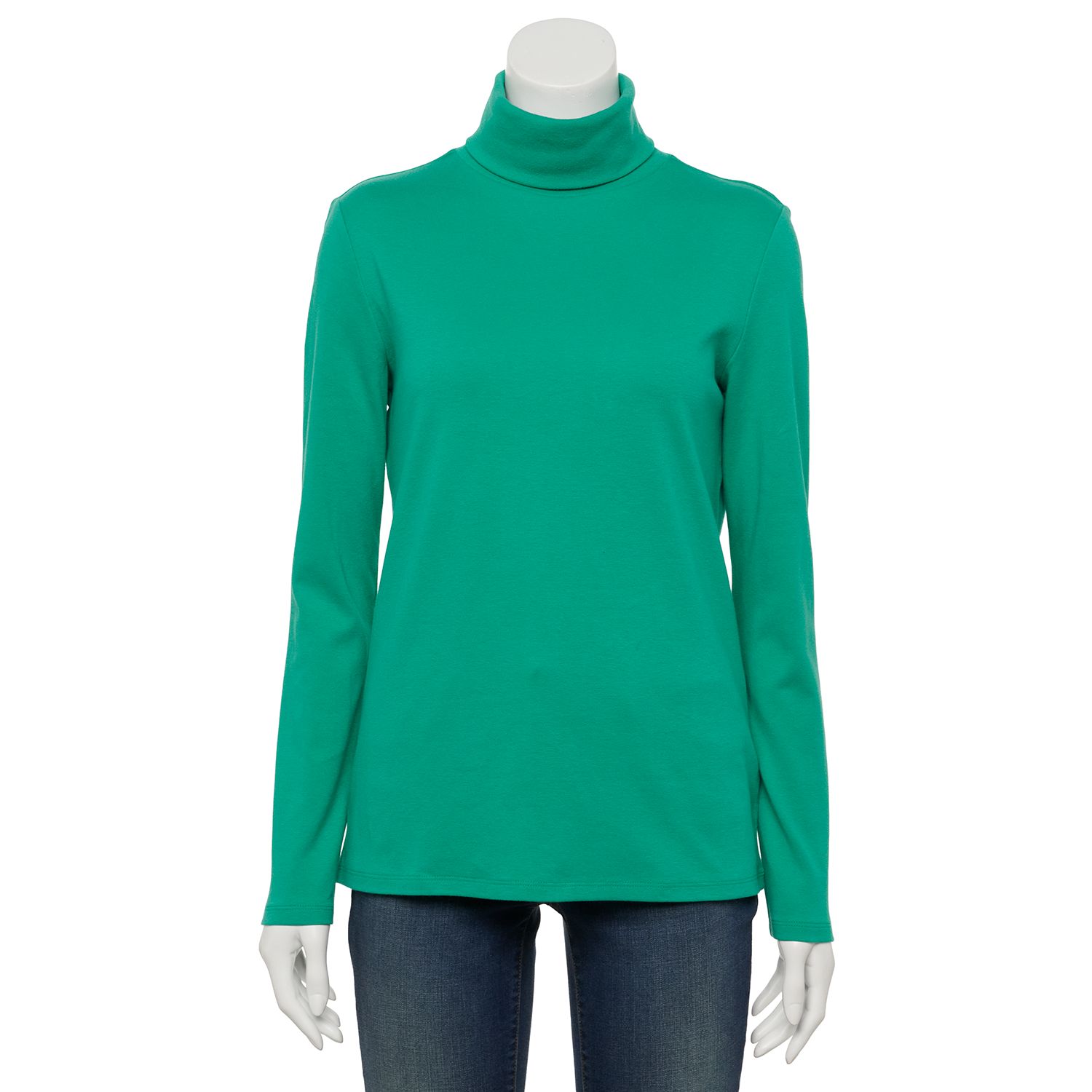 croft and barrow mock neck