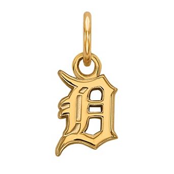 LogoArt Sterling Silver Detroit Tigers Extra Small Pendant