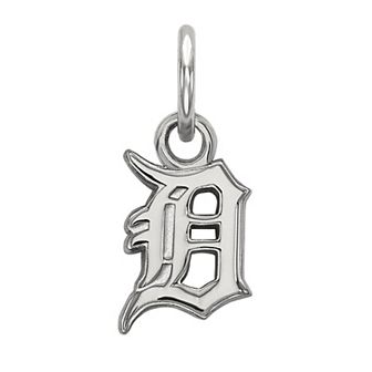 LogoArt Sterling Silver Detroit Tigers Extra Small Pendant