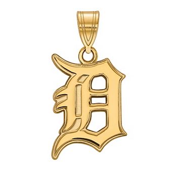 LogoArt 14k Gold Detroit Tigers Large Pendant