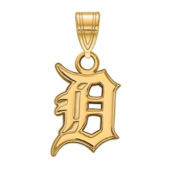 LogoArt 10k Gold Detroit Tigers Small Pendant