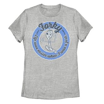 Juniors' Disney/Pixar Toy Story 4 Forky Life Tee