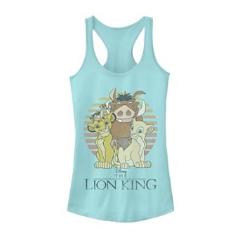 Juniors' Disney's The Lion King Rafiki Meditation Tank Top