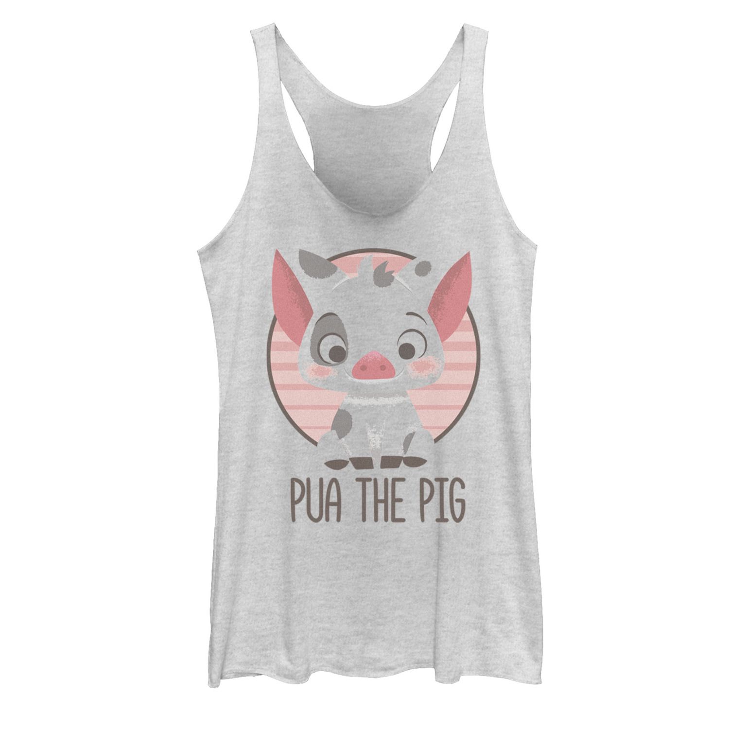 Juniors' Disney's Moana Pua The Pig Tank Top