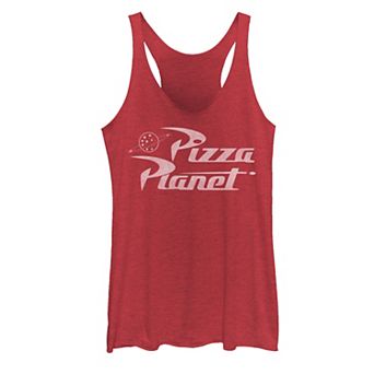 Juniors' Disney/Pixar Toy Story Pizza Planet Logo Tank Top