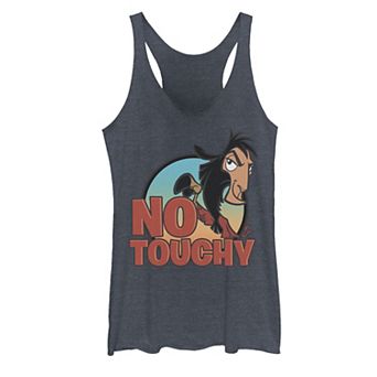 Juniors' Disney's Emperor's New Groove No Touchy Smirky Tank Top