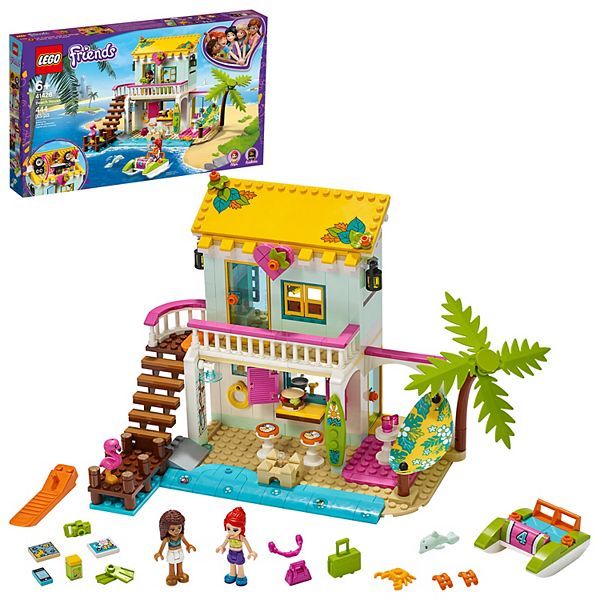 sende Zealot raket LEGO Friends Beach House 41428 LEGO Set (444 Pieces)