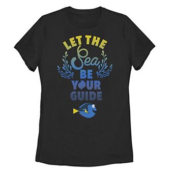 Juniors' Disney/Pixar Finding Dory Let the Sea Tee