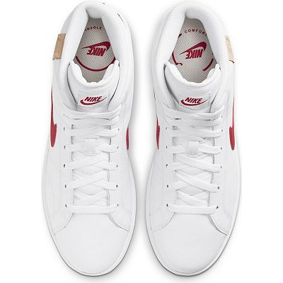 Nike court royale red and white best sale