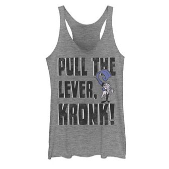 Disney's Emperor's New Groove Yzma Pull The Lever Juniors' Tank Top