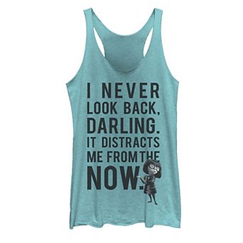 Juniors' Disney/Pixar The Incredibles Never Look Back Tank Top