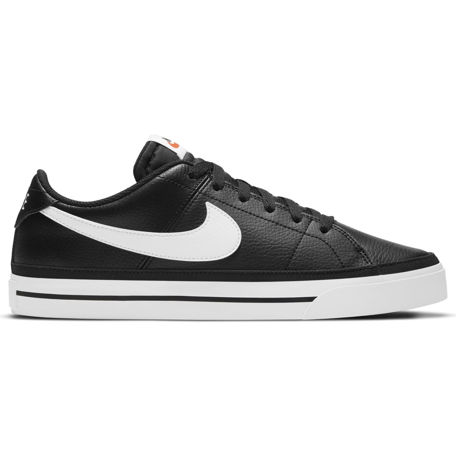 nike court black and white